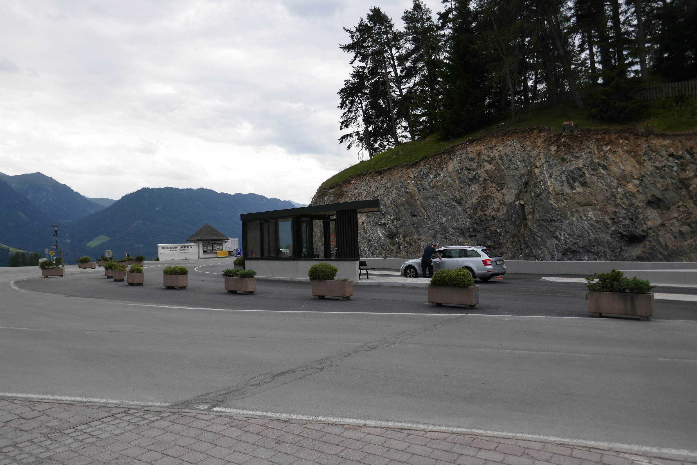 Umgestaltung Ortseingang Serfaus