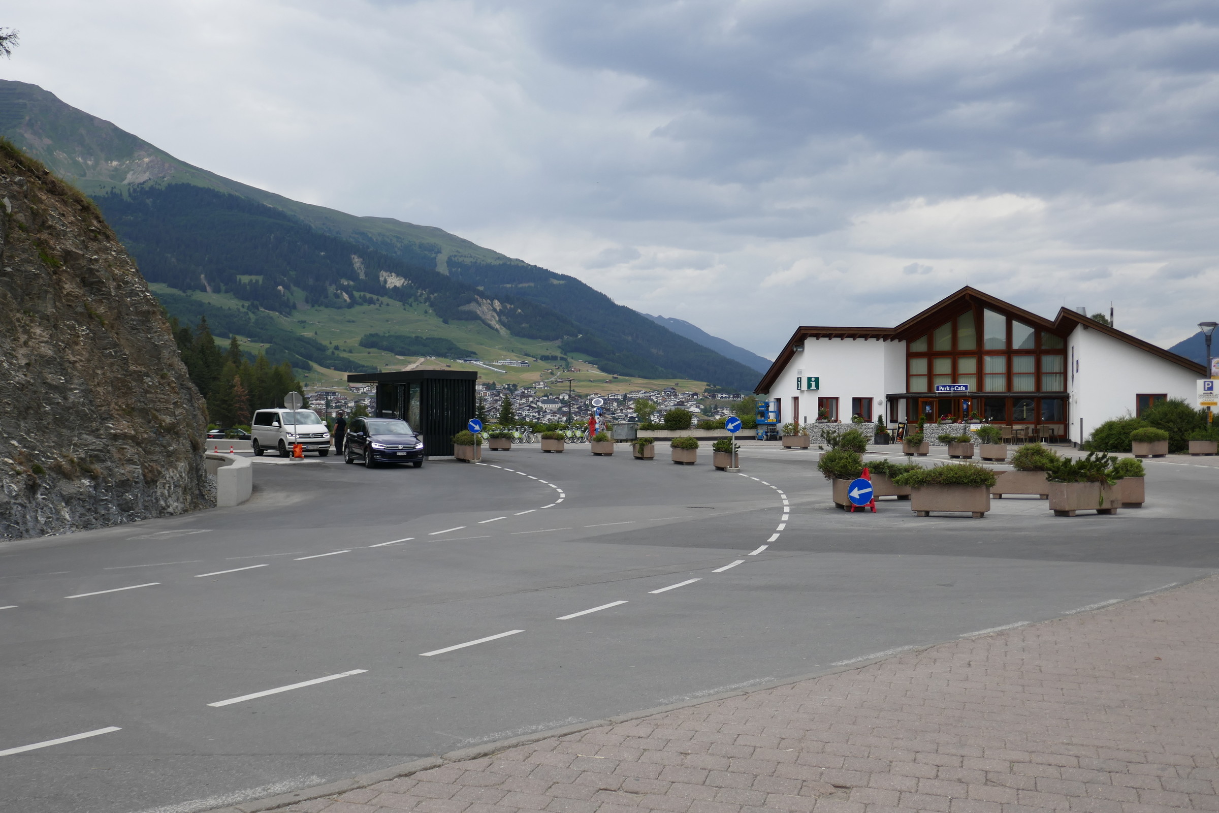 Umgestaltung Ortseingang Serfaus