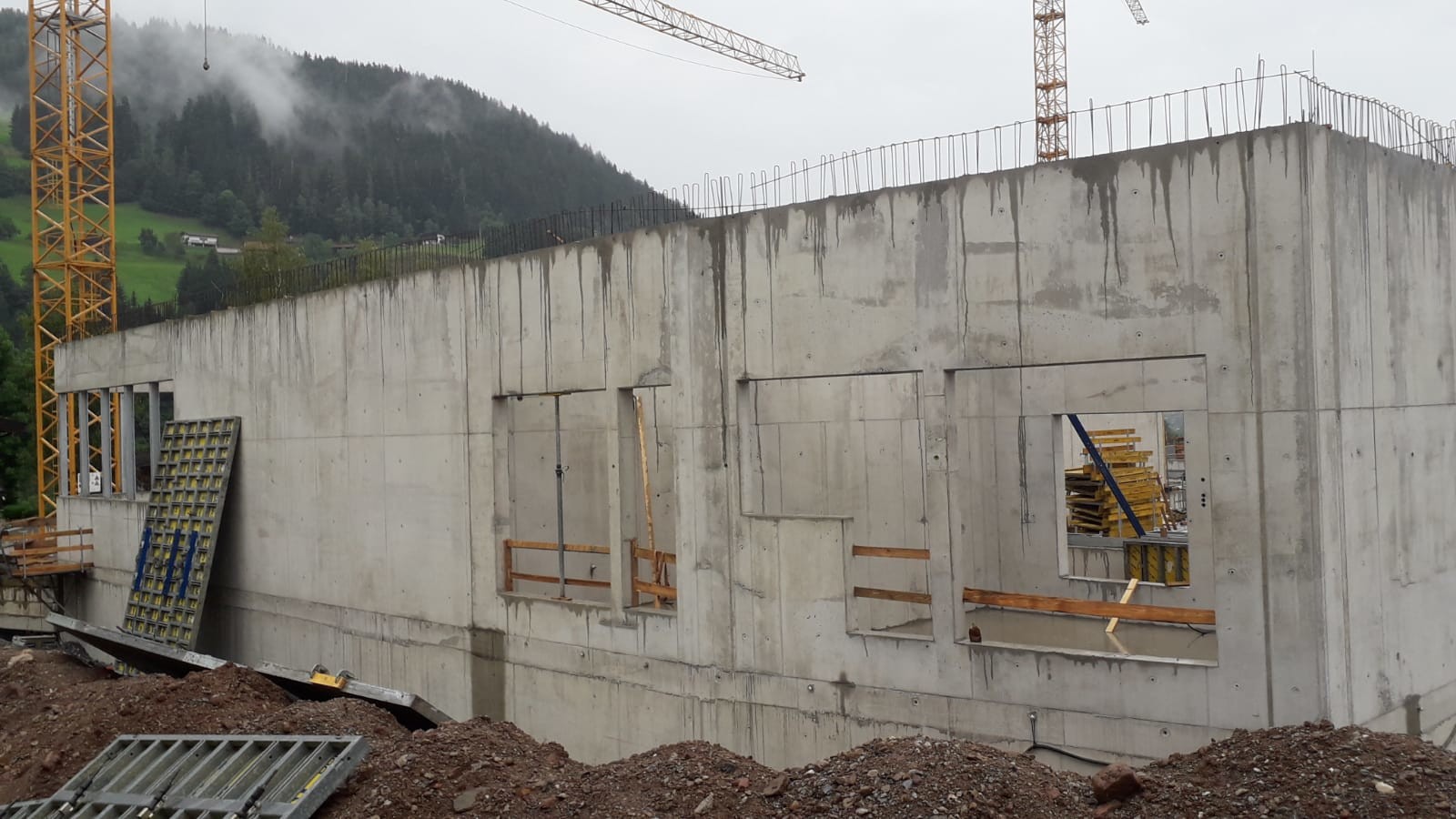 Pisten Niveau, evtl. Der Zugang von der Piste?