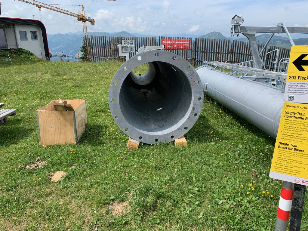 Teile für Stütze 22