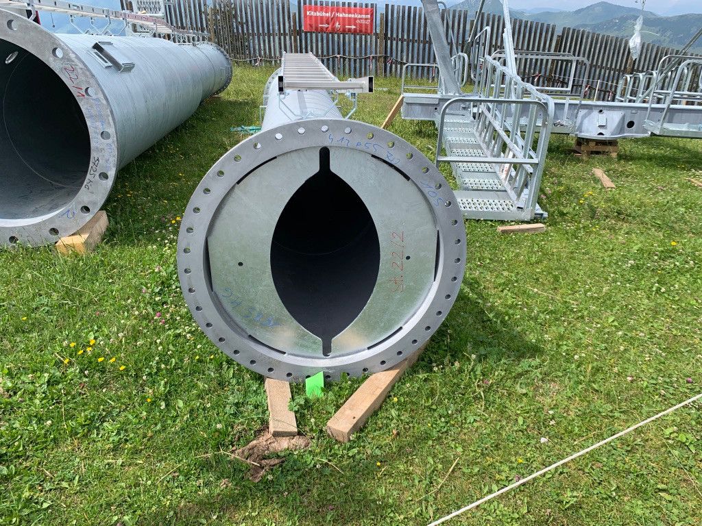 Teile für Stütze 22