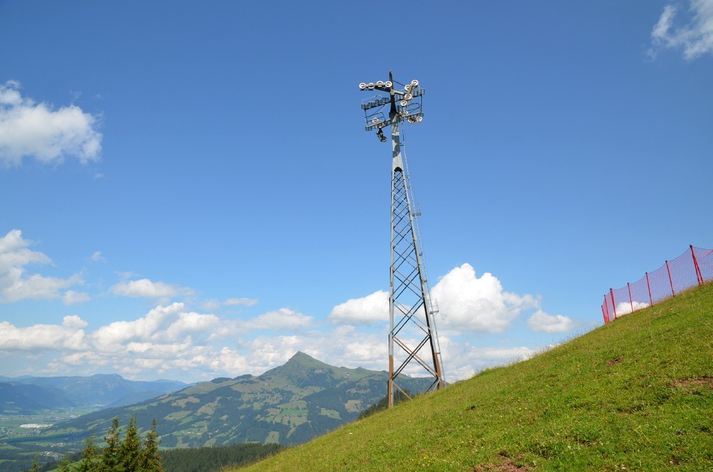Horn hinter der Museumsstütze