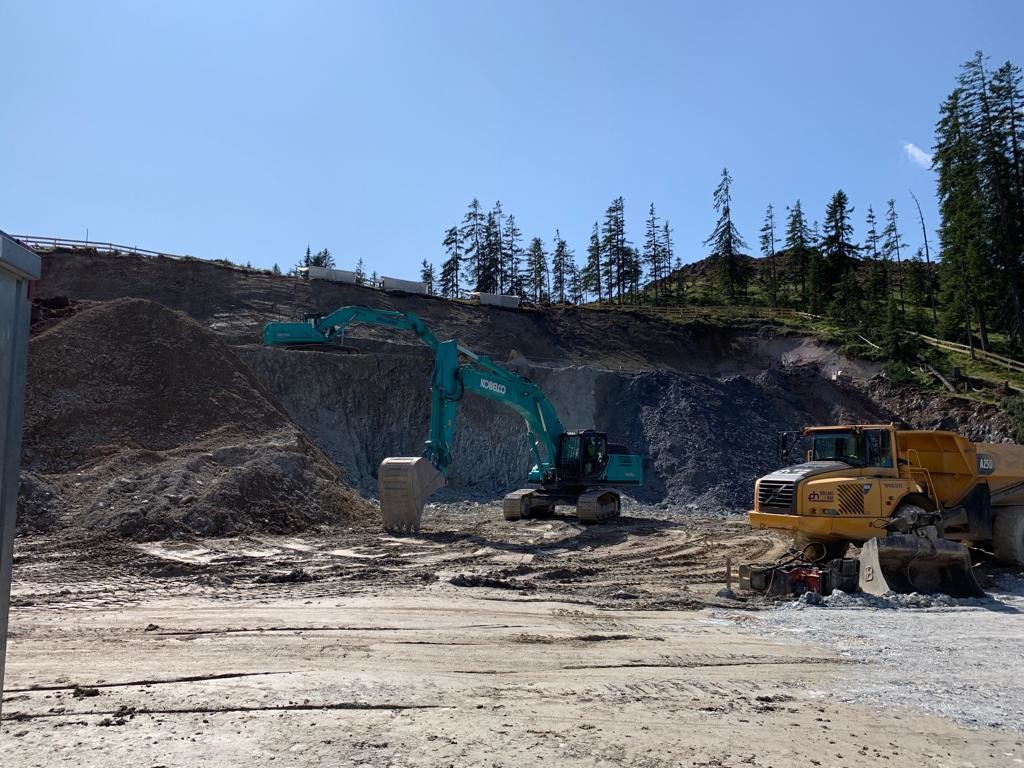 Baustelle Werkstättengebäude