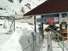 Talstation der 1977 erbauten DSB &amp;quot;Les Crêts&amp;quot;.