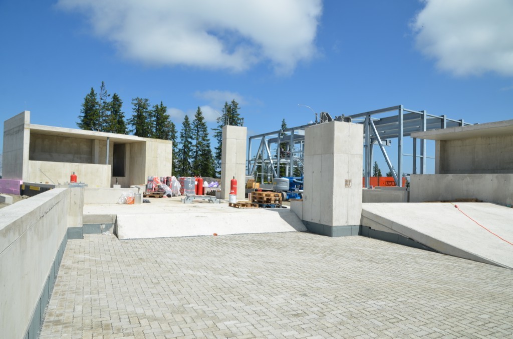 Ausstiegbereich Berg