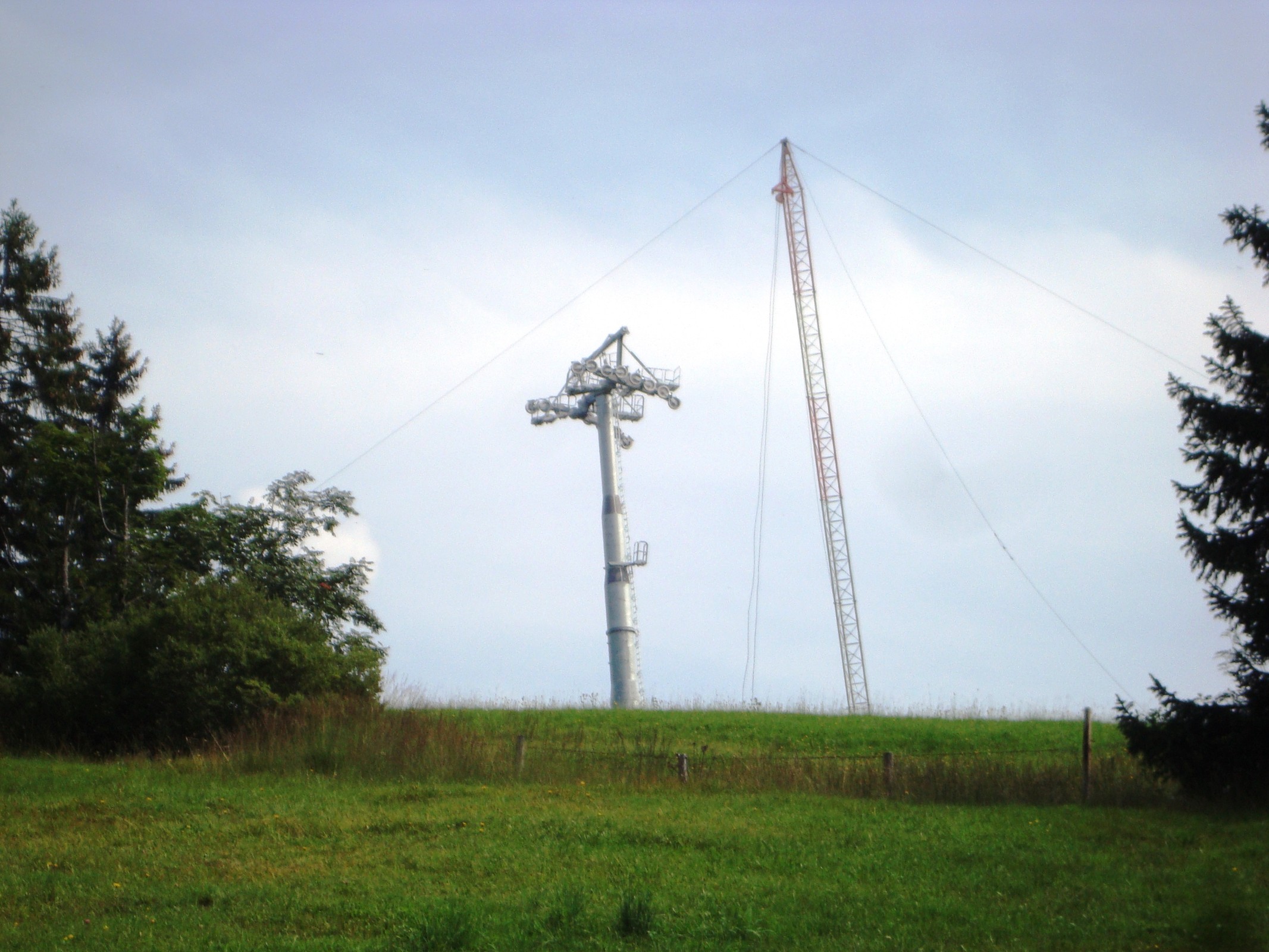 Stütze im unteren Bereich