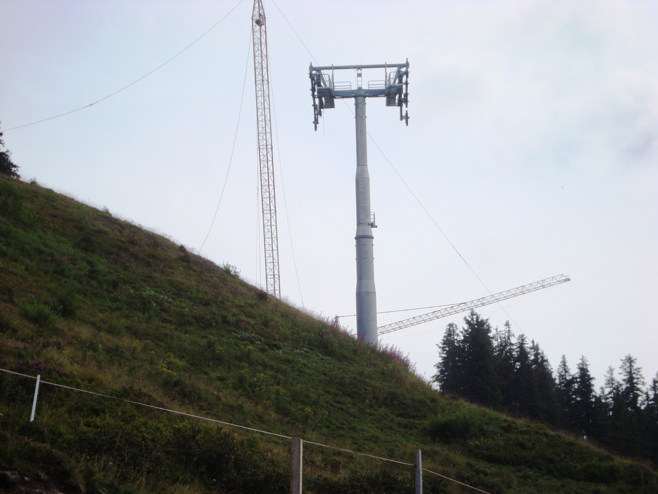 Stütze im oberen Bereich