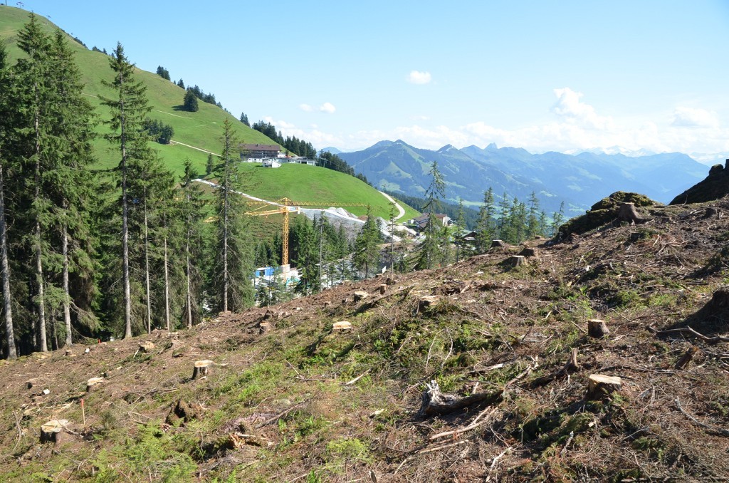 Östlicher Pistenrand unten
