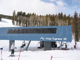 Die 2. Hälfte der KSB-Liftkette zum Eagles nest