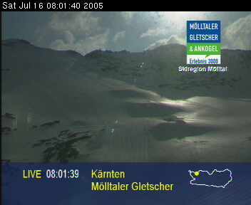 hier sieht man mal wie vereist es nun schon sein muss zumindest am morgen