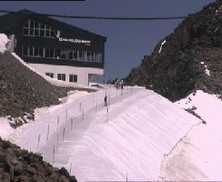 Bergstation der Schaufeljochbahn am 20.6