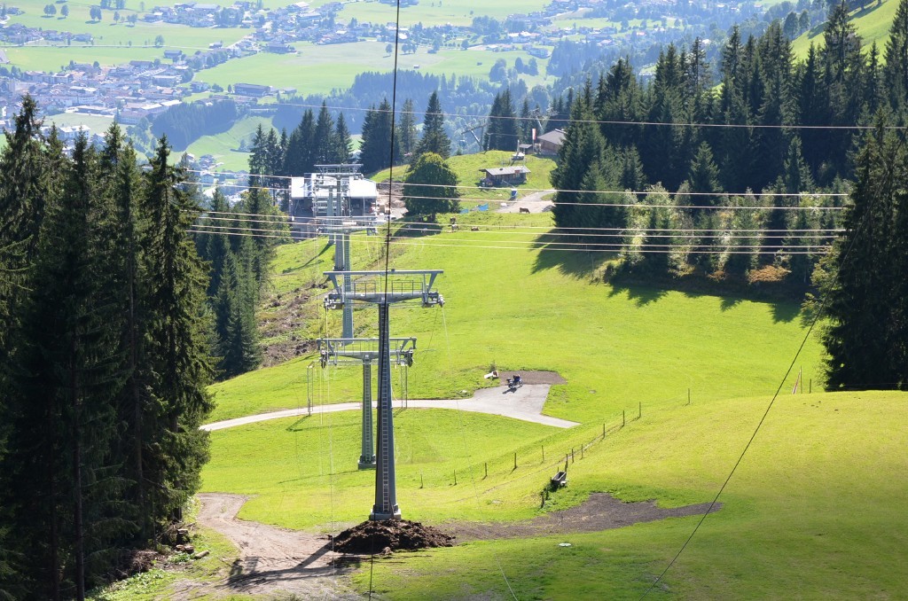 Zinsbergpiste unterer Teil.