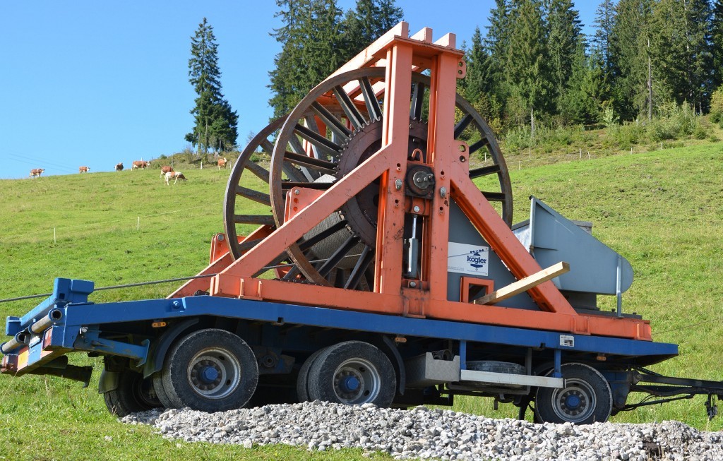Winde mit Hydraulikantrieb