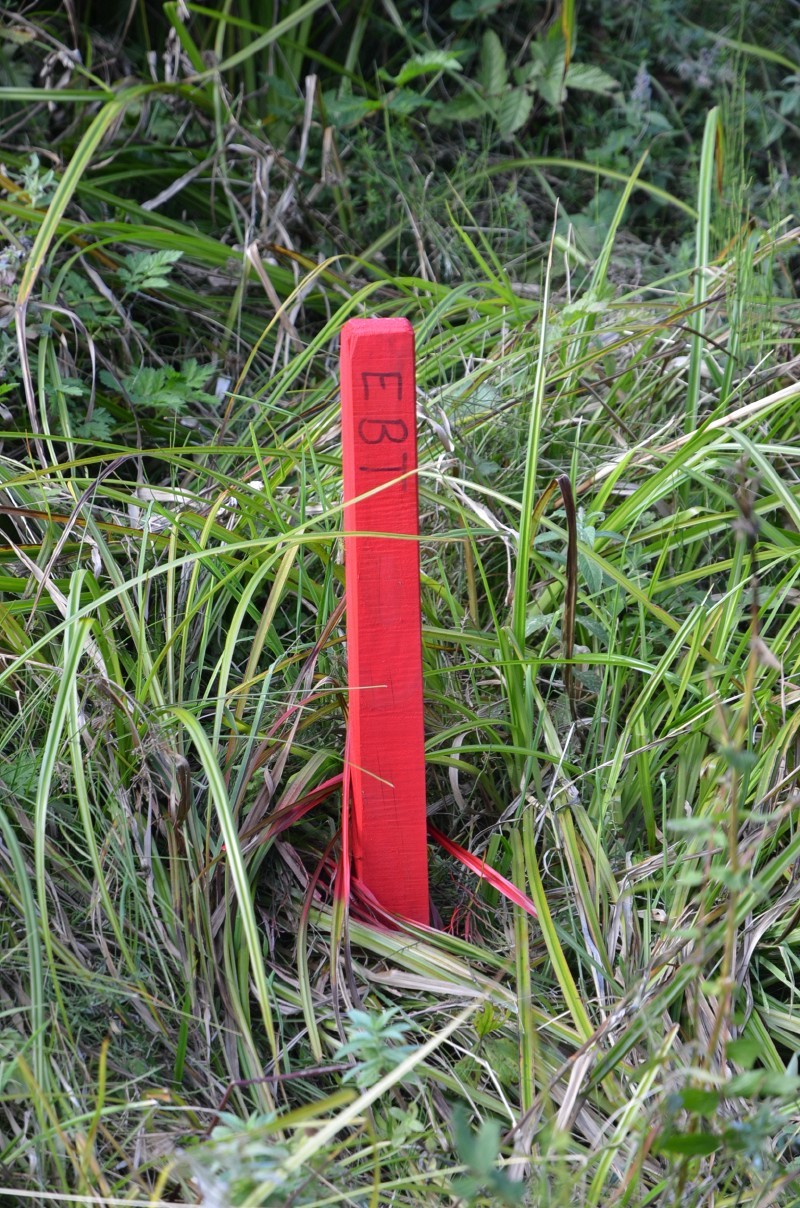 Markierung "EBT" (Ende Bahn Tal?)