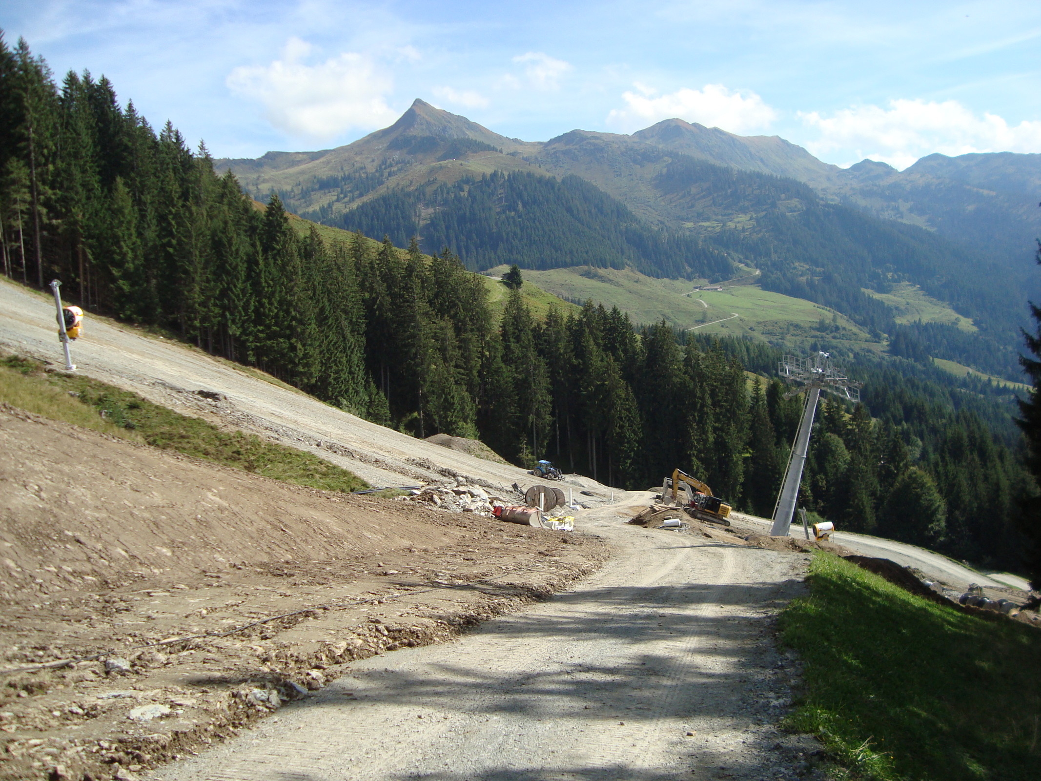 Baustraße Skiweg? unterer Bereich