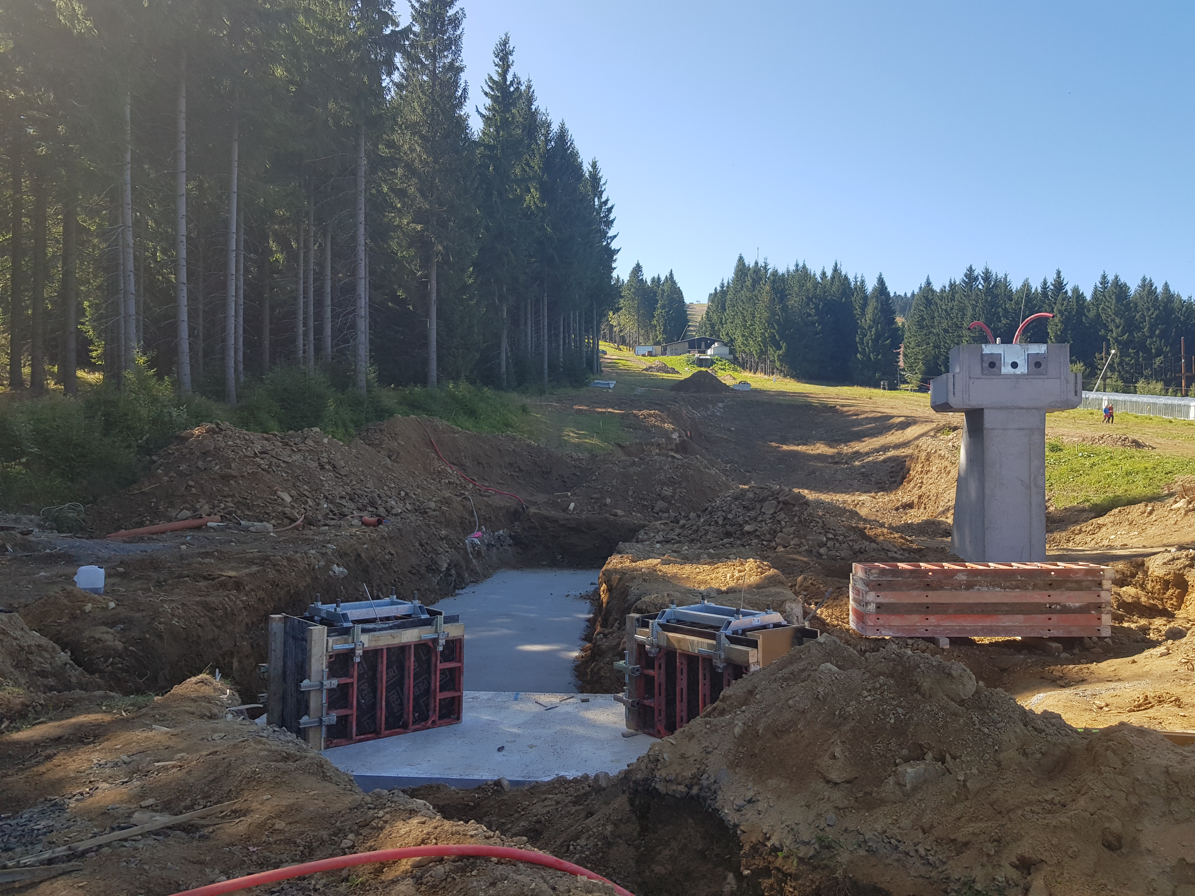 Hauptsteher und " Garagierung "