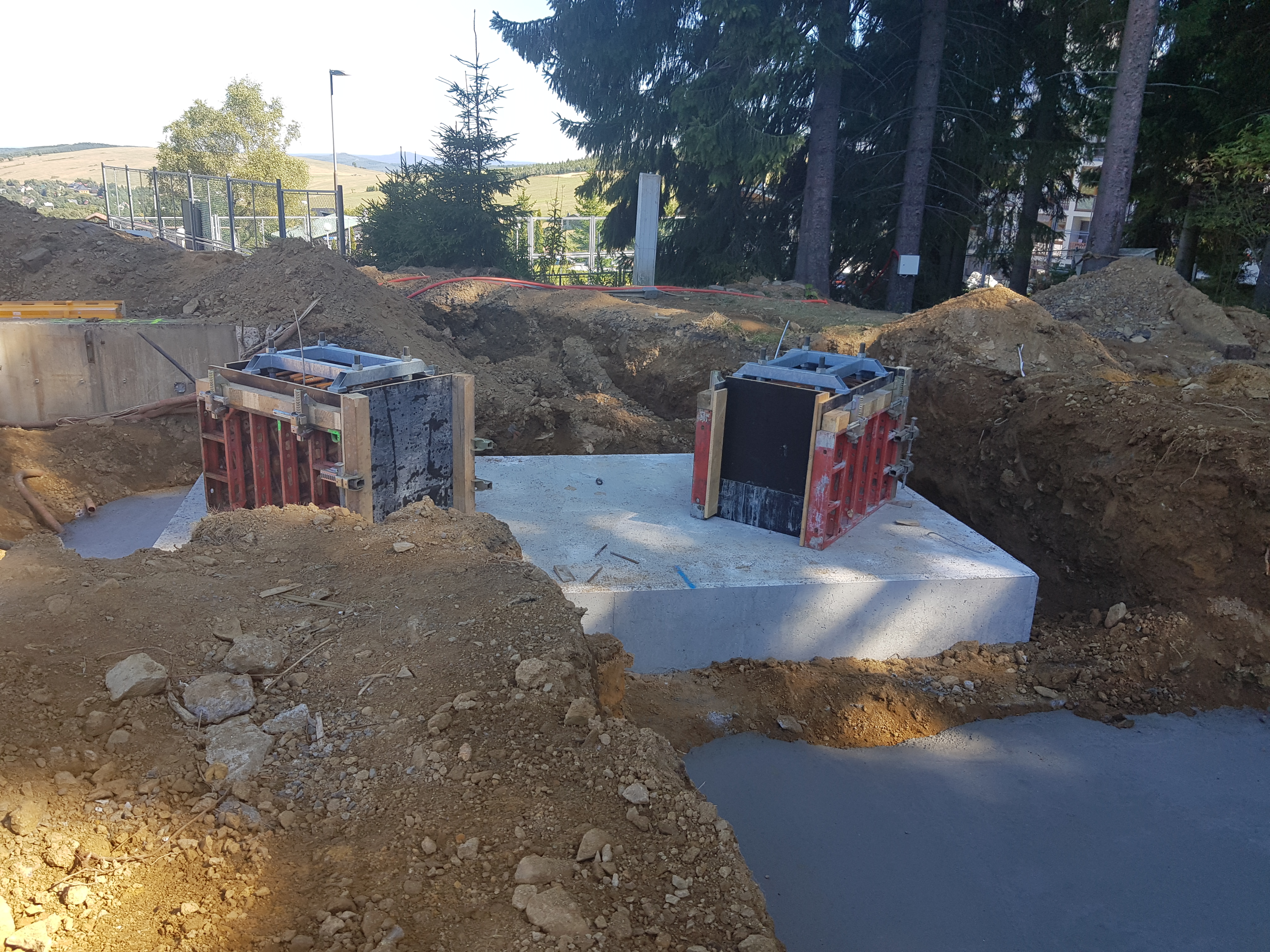 Zuführung zur " Garagierung "