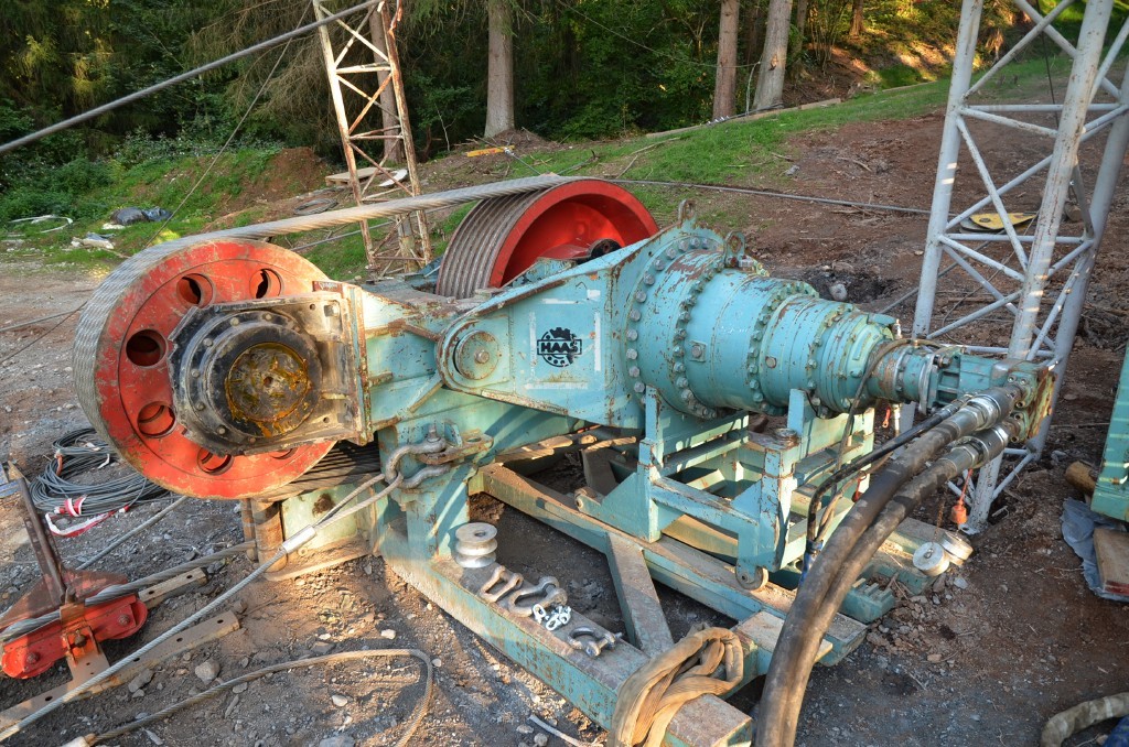 Zugapparat Antriebsseite