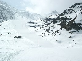 Die traumhafte Piste Lona.