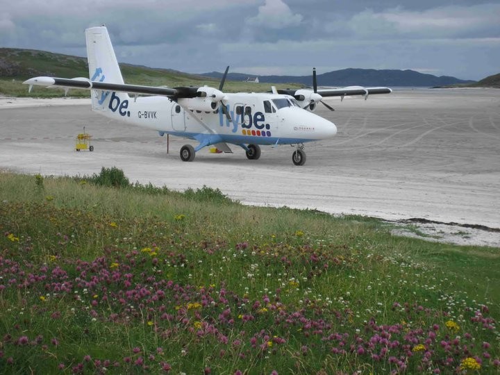 Twin Otter Barra Airport August 2010