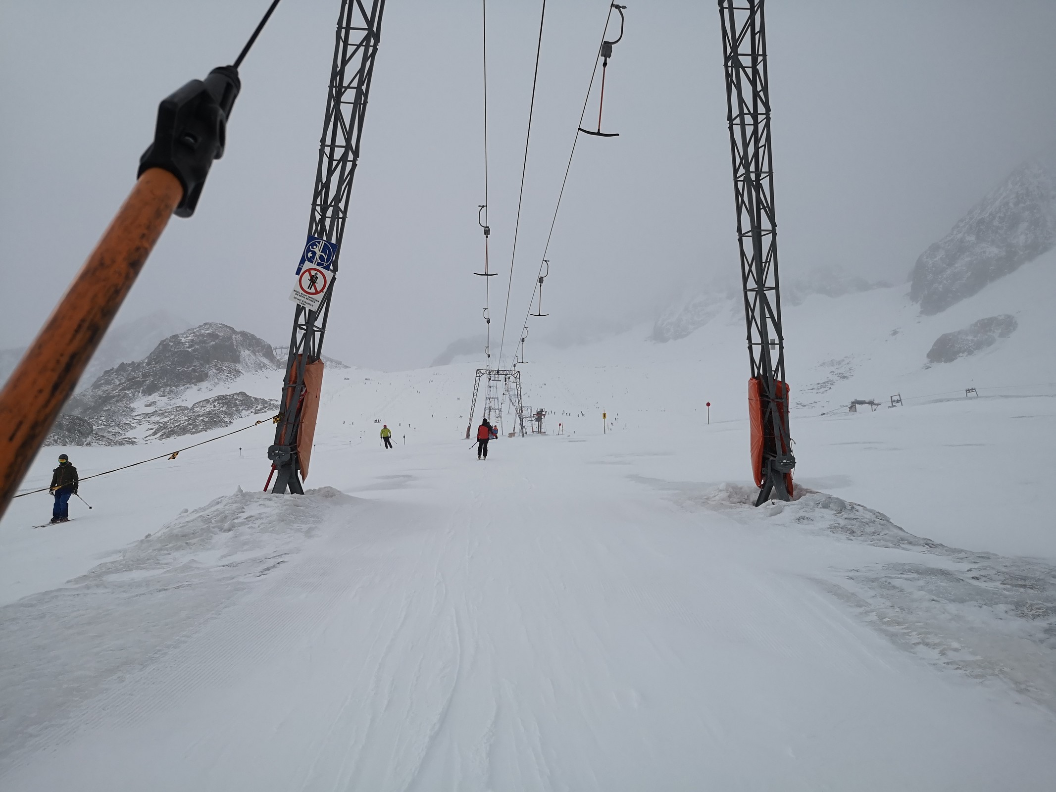 Im Schlepplift Daunferner