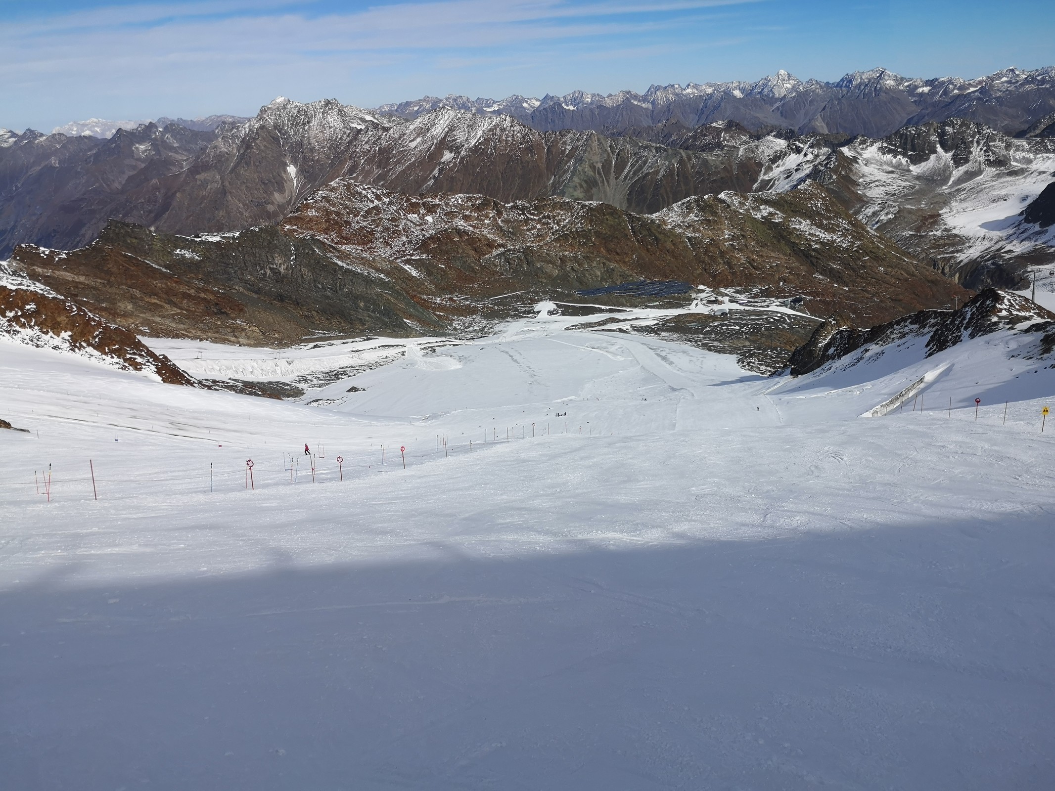 Zurück auf der Piste 26. Die wurde im Tagesverlauf immer besser.