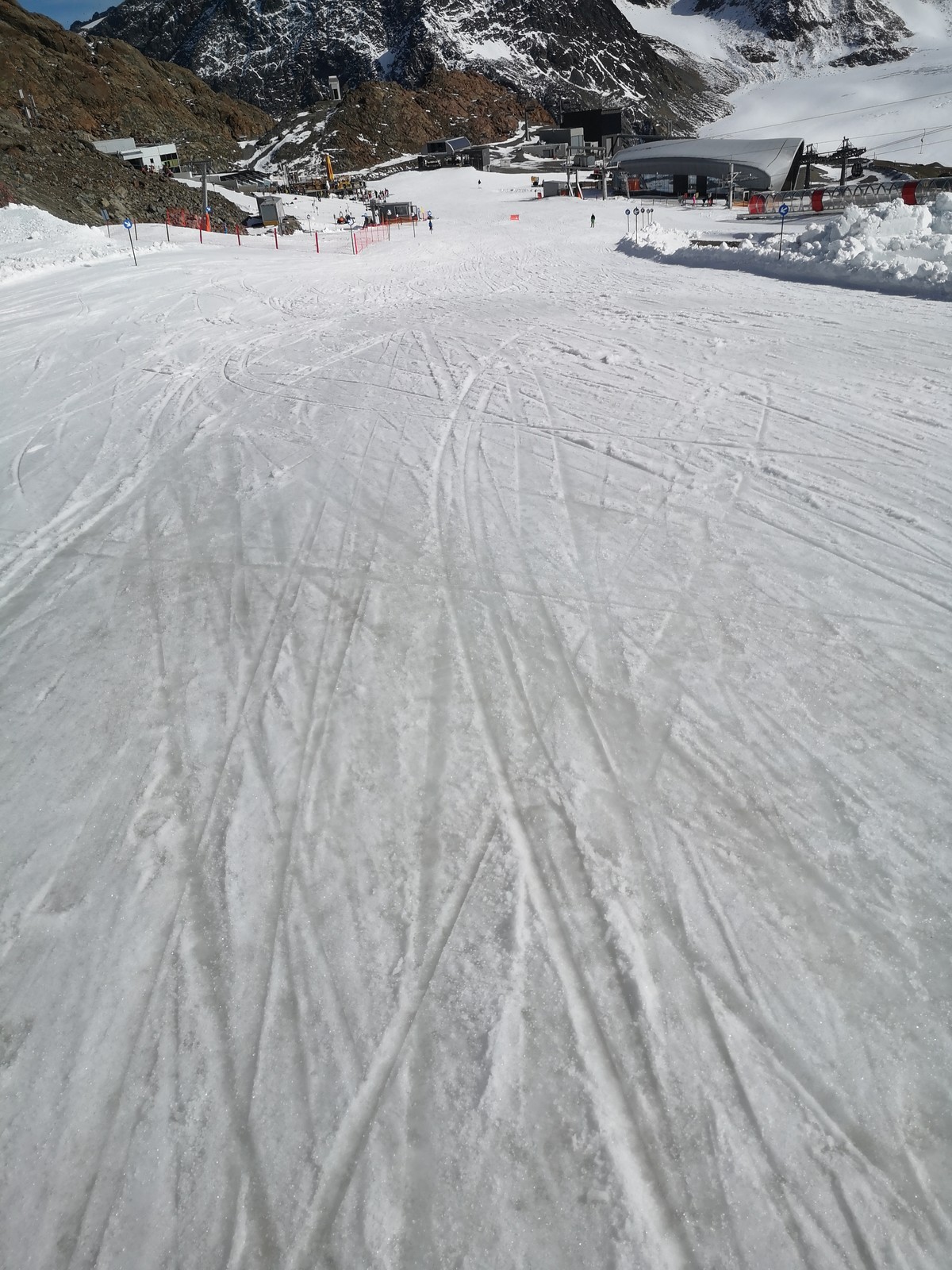 Das war dann auch die einzige Stelle an der es gebremst hat.