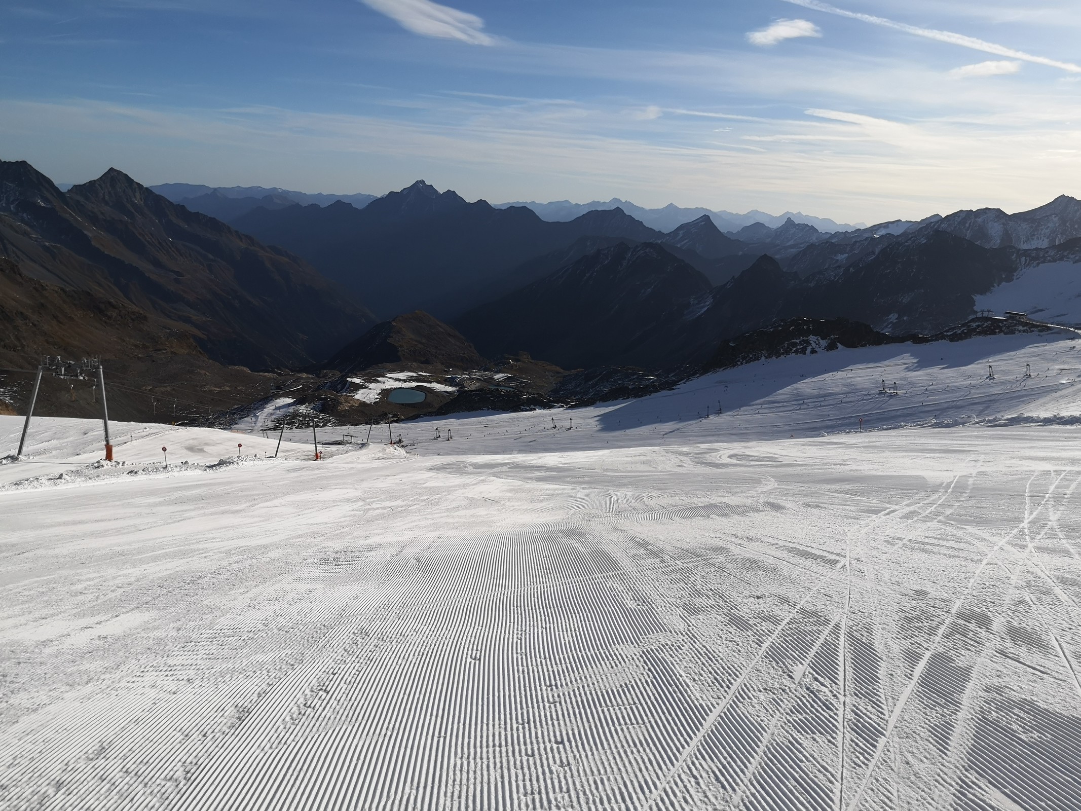 Die 20 war am Morgen sehr gut zum Fahren.