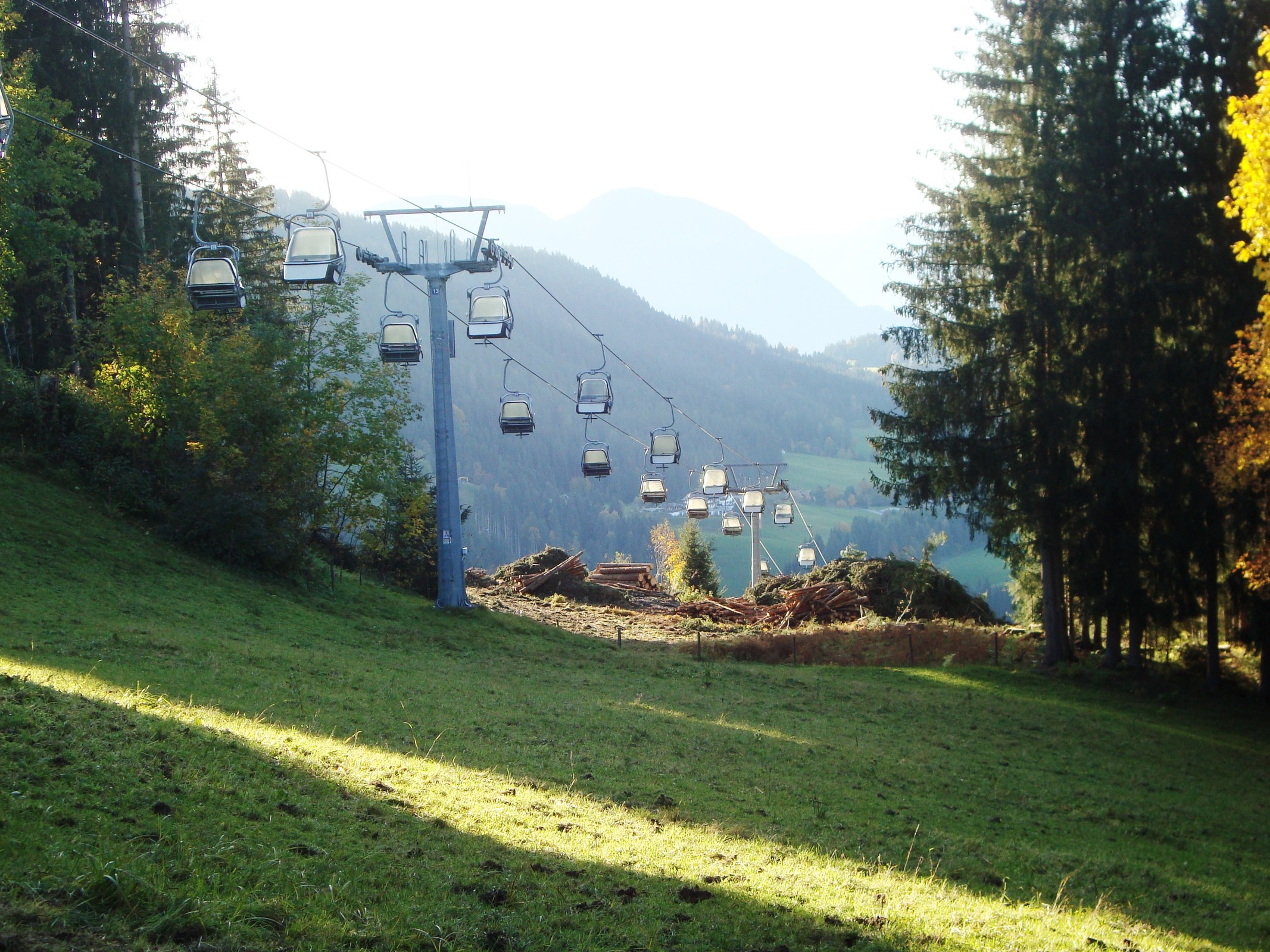 Hausbergpiste Einfahrt Sonnenhang