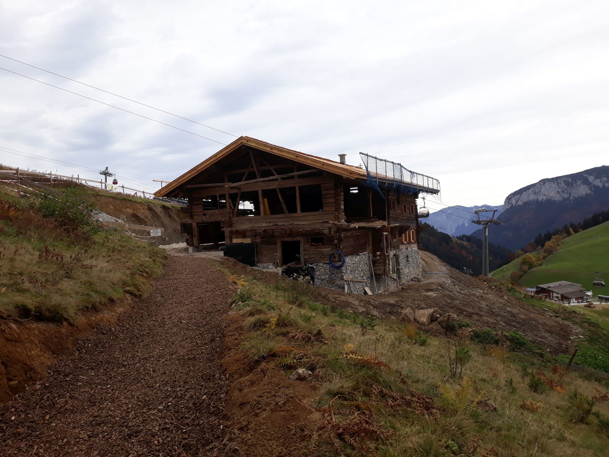 Hexerei in Hochsöll von der Rückseite