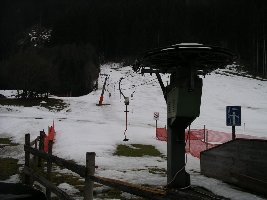 Talstation mit Strecke