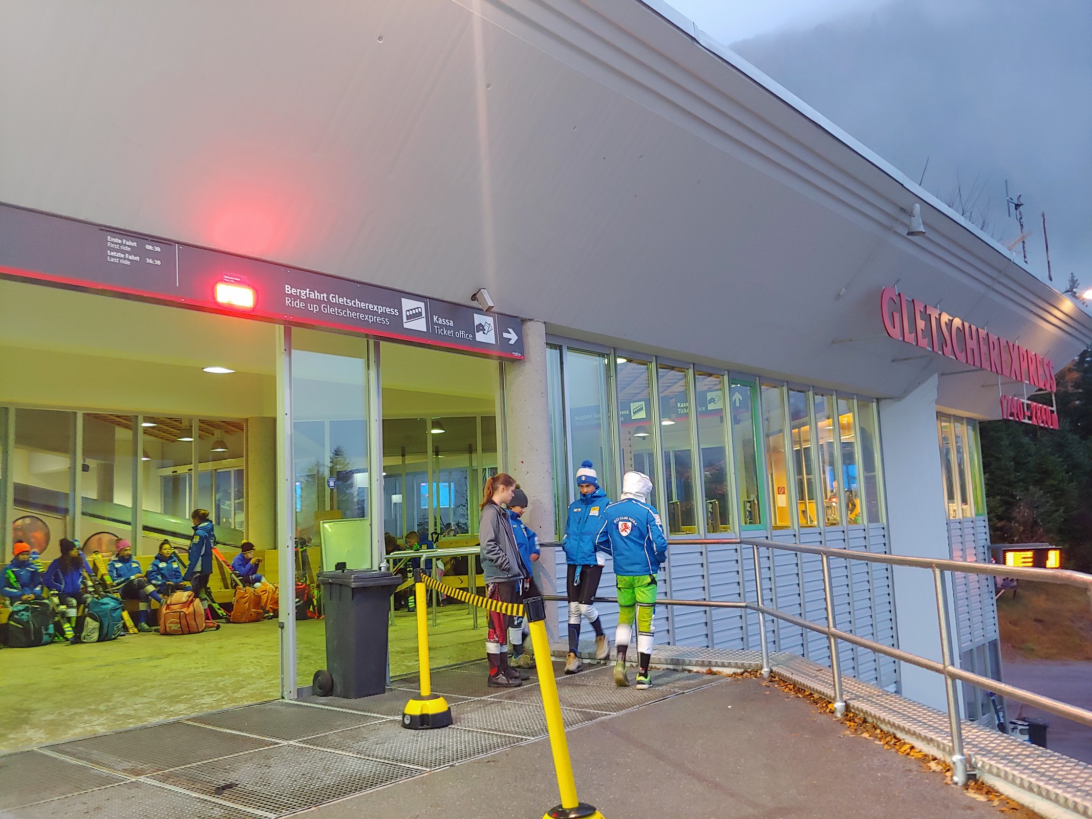 Morgens um 7 nix los