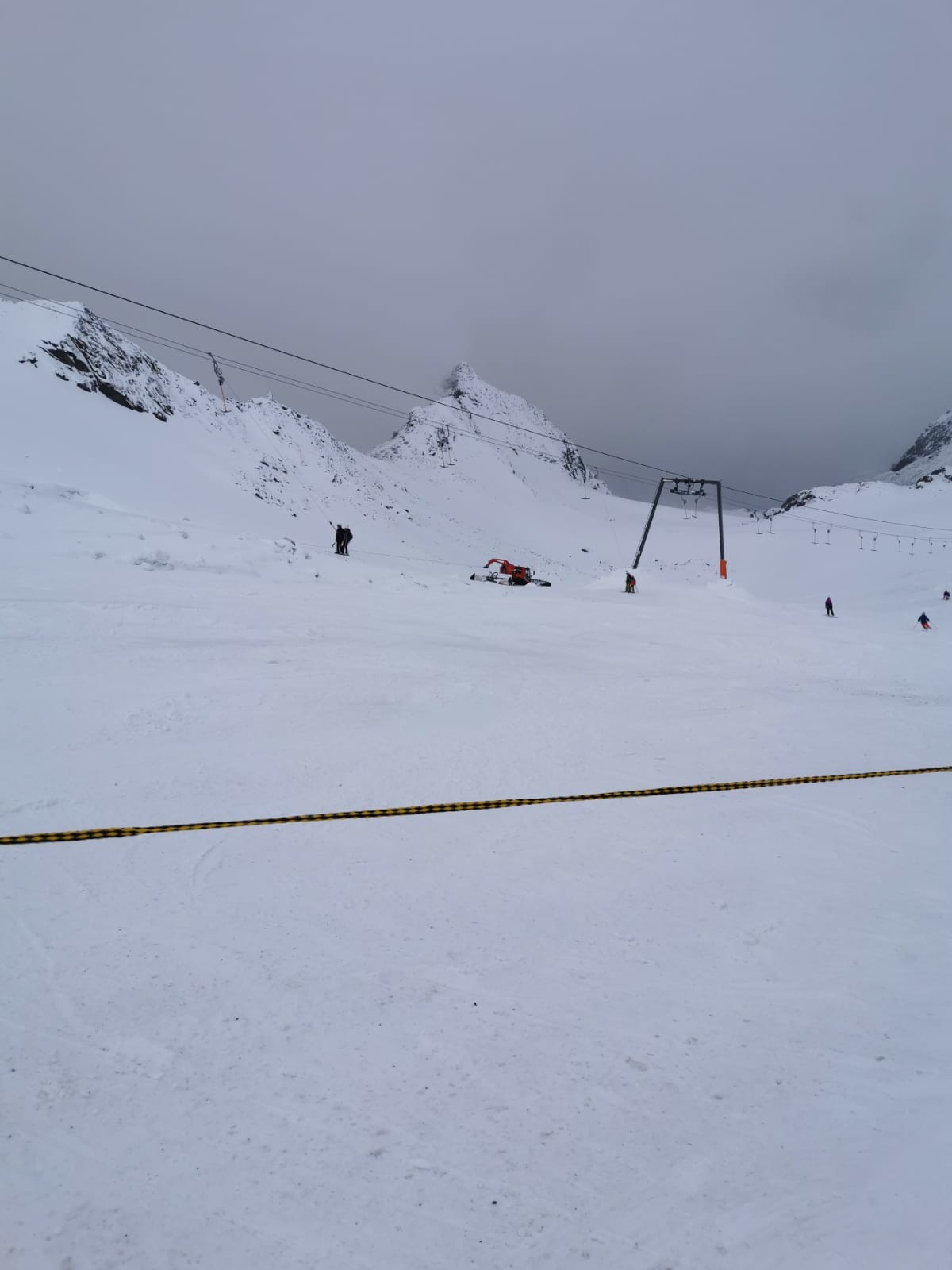 Windachferner wurde am Dienstag vorbereitet.