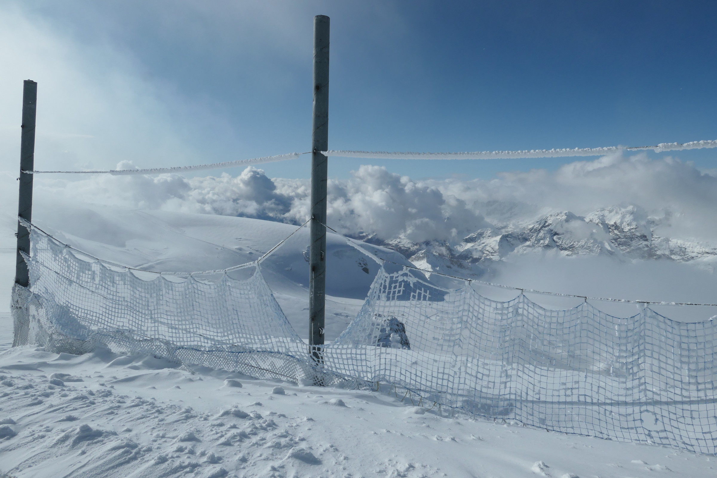 es war kalt auf dem KMH ( -15 am Morgen)