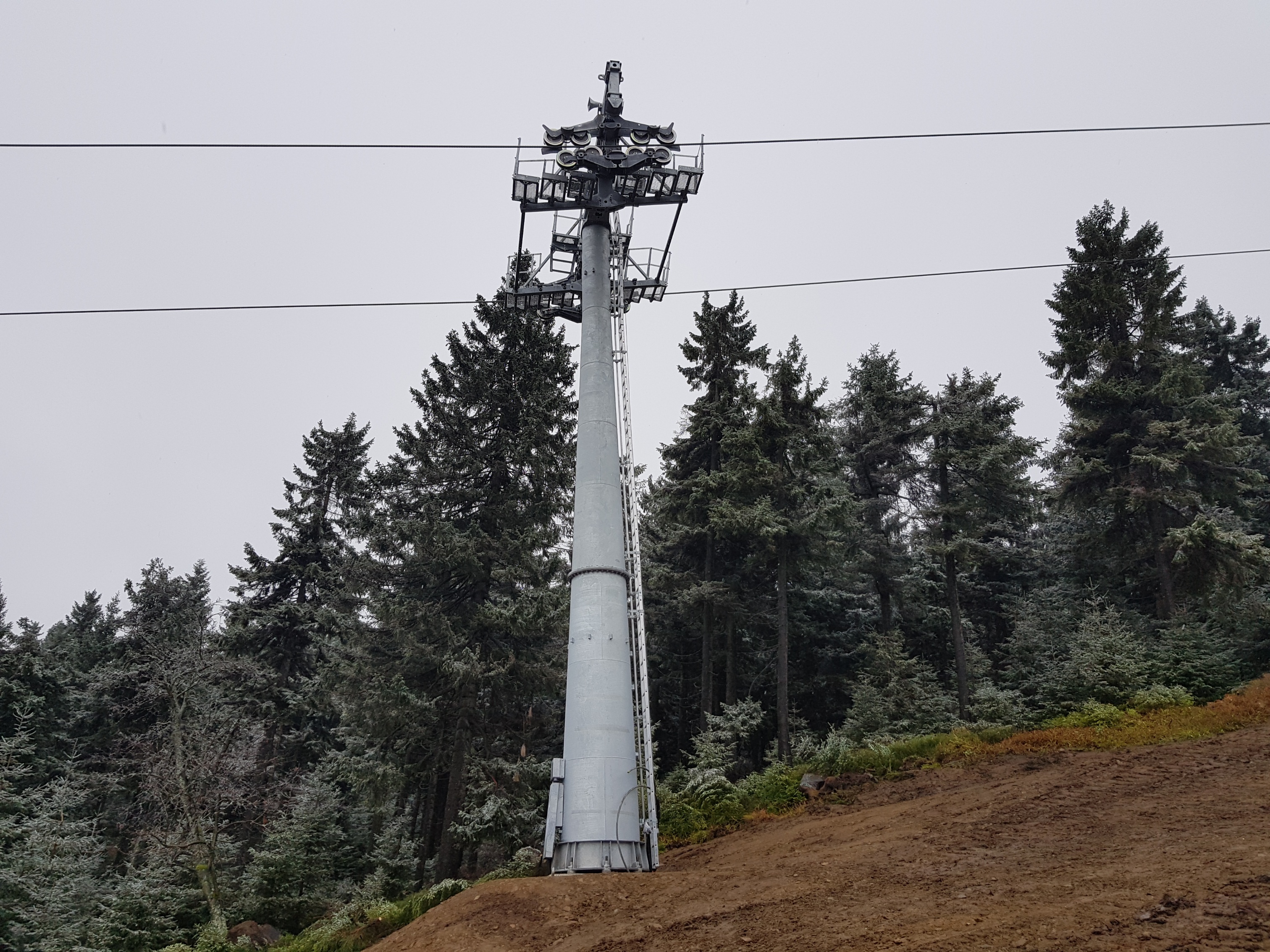 Stütze 7; Einzige Wechsellaststütze