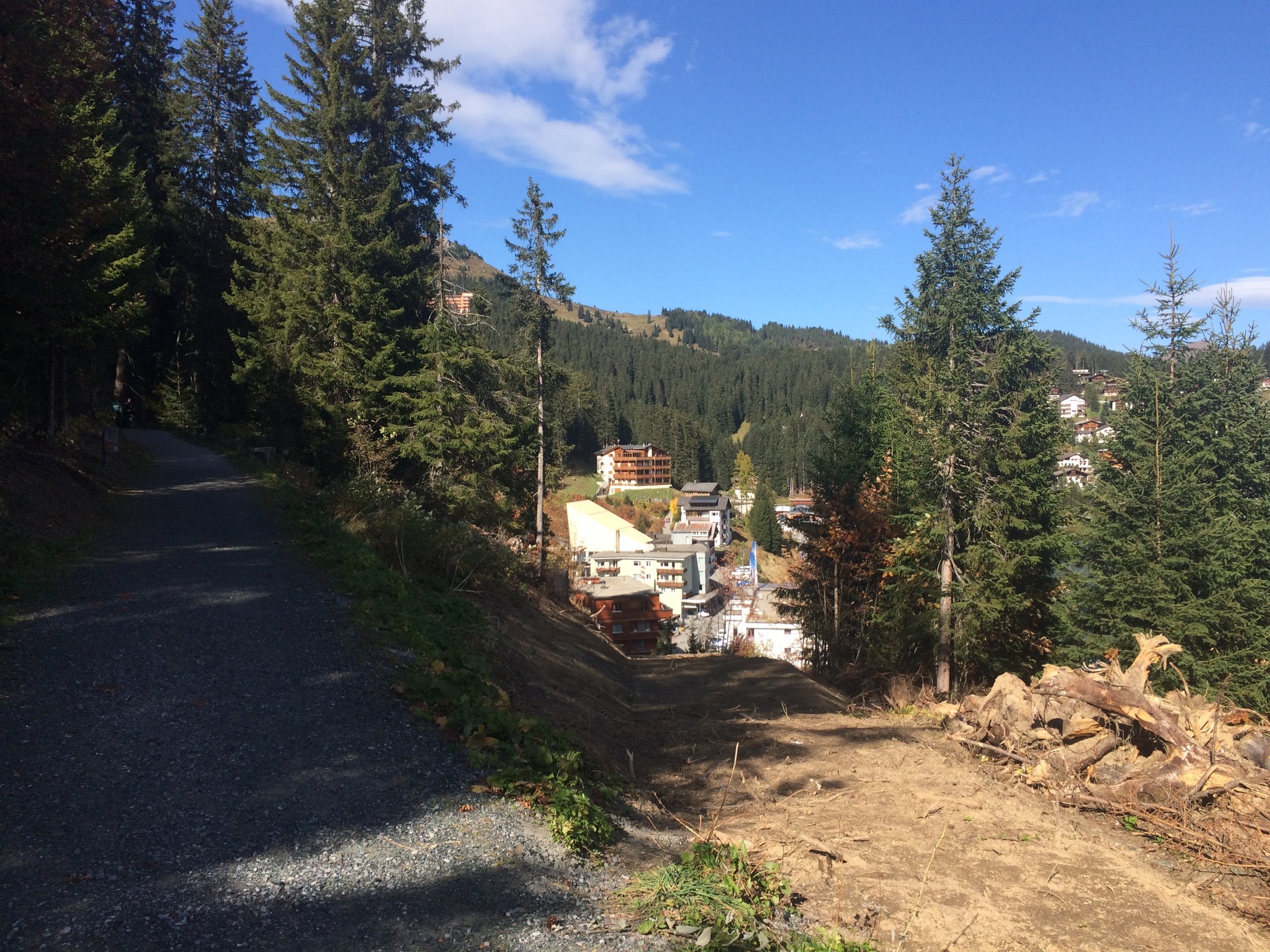 Direktzugang Eichhörnliweg/Tschuggen Ost Talstation