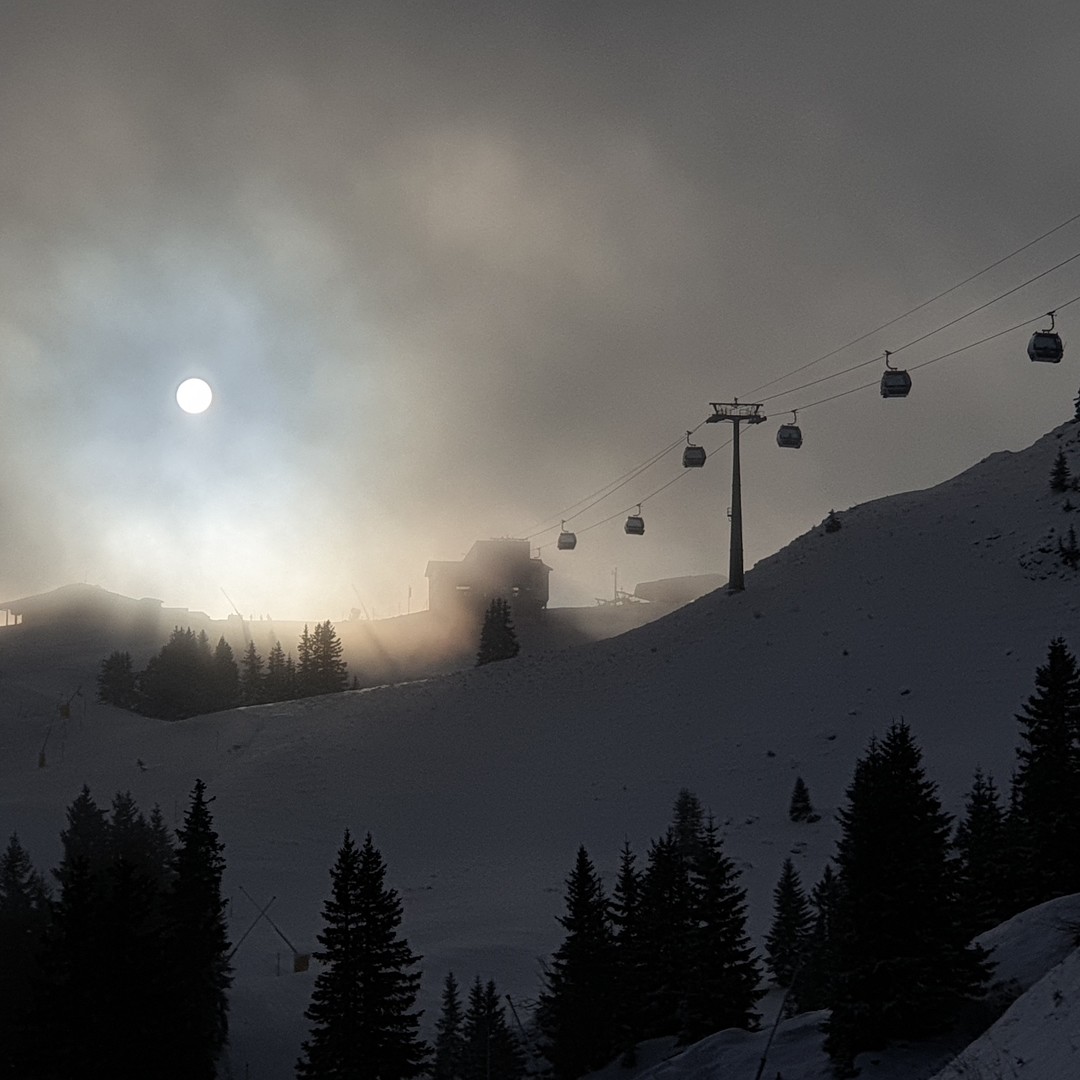 Saanersloch Morgenstimmung