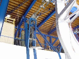 Bergstation der 80PB Zinal-Sorebois von innen.