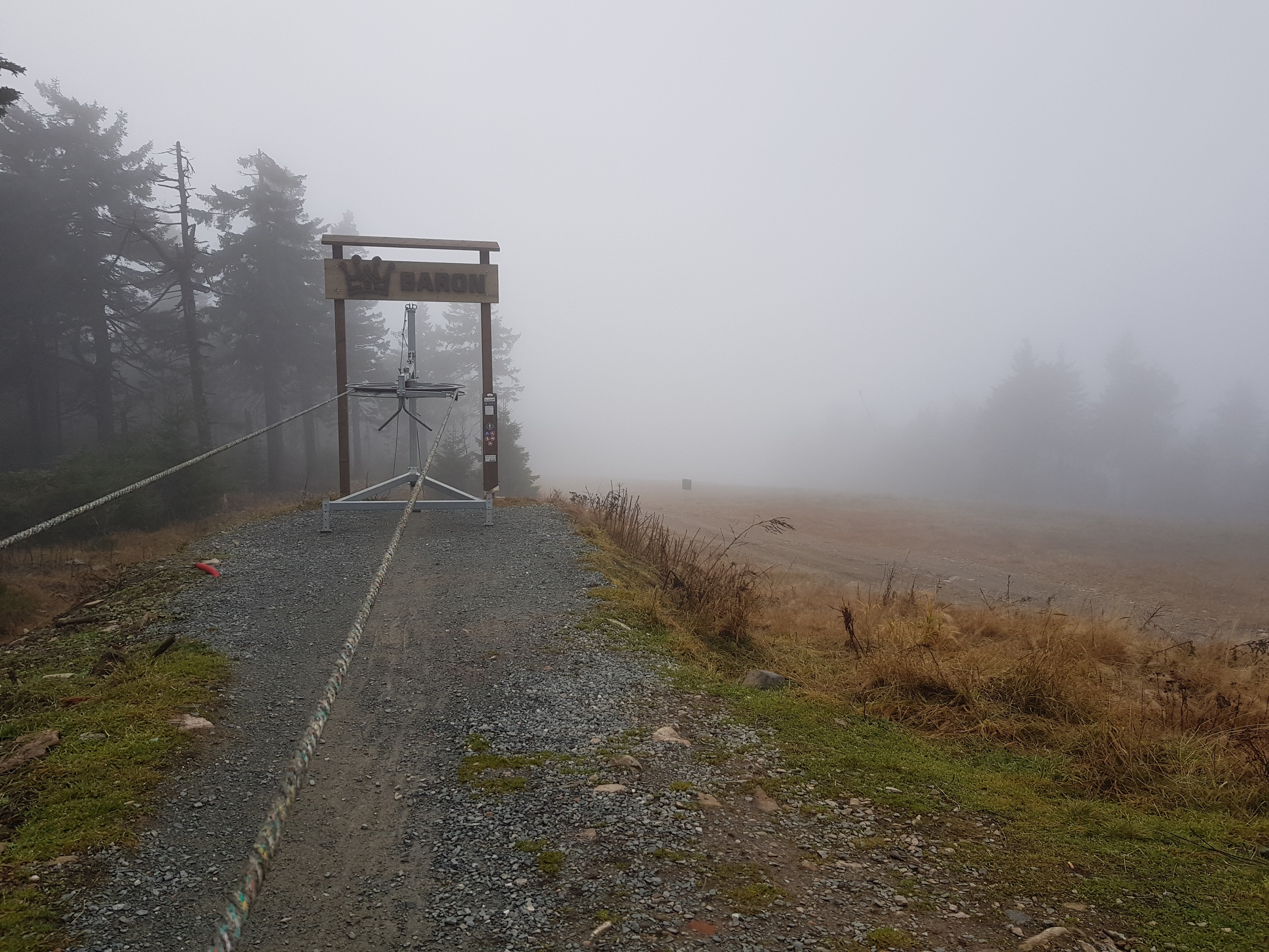 Ausstieg Seillift Piste Jachymovska