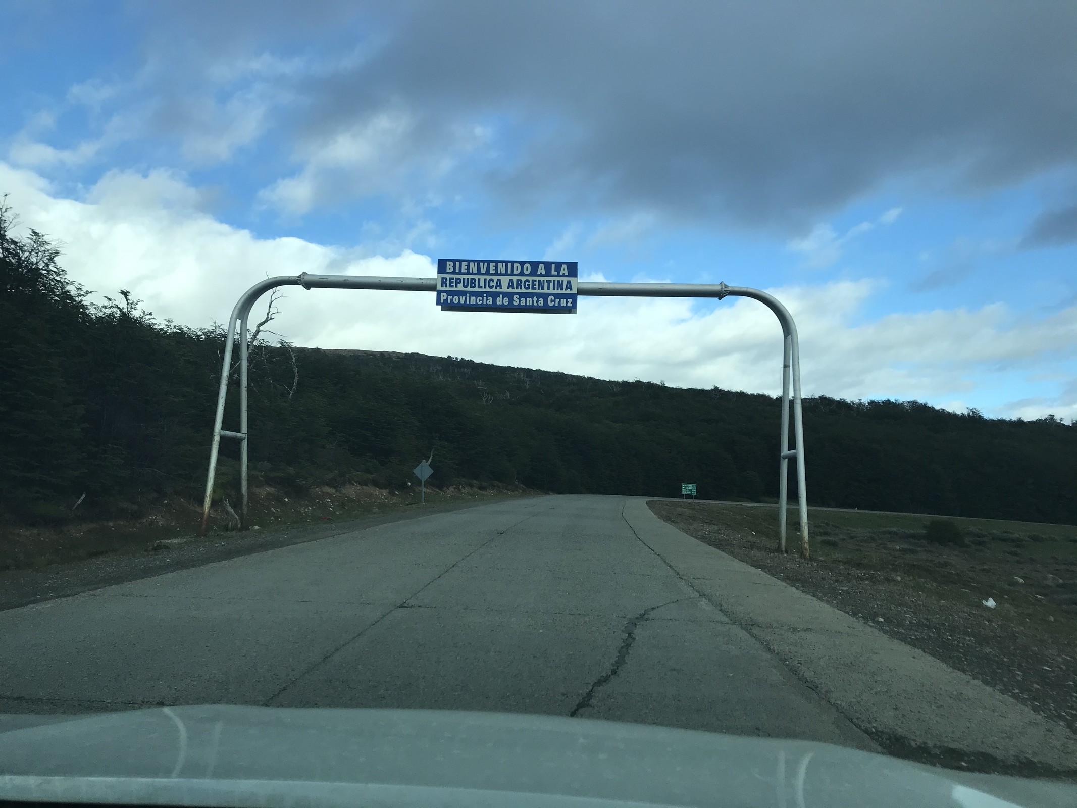 Erster Versuch des Grenzübertritts