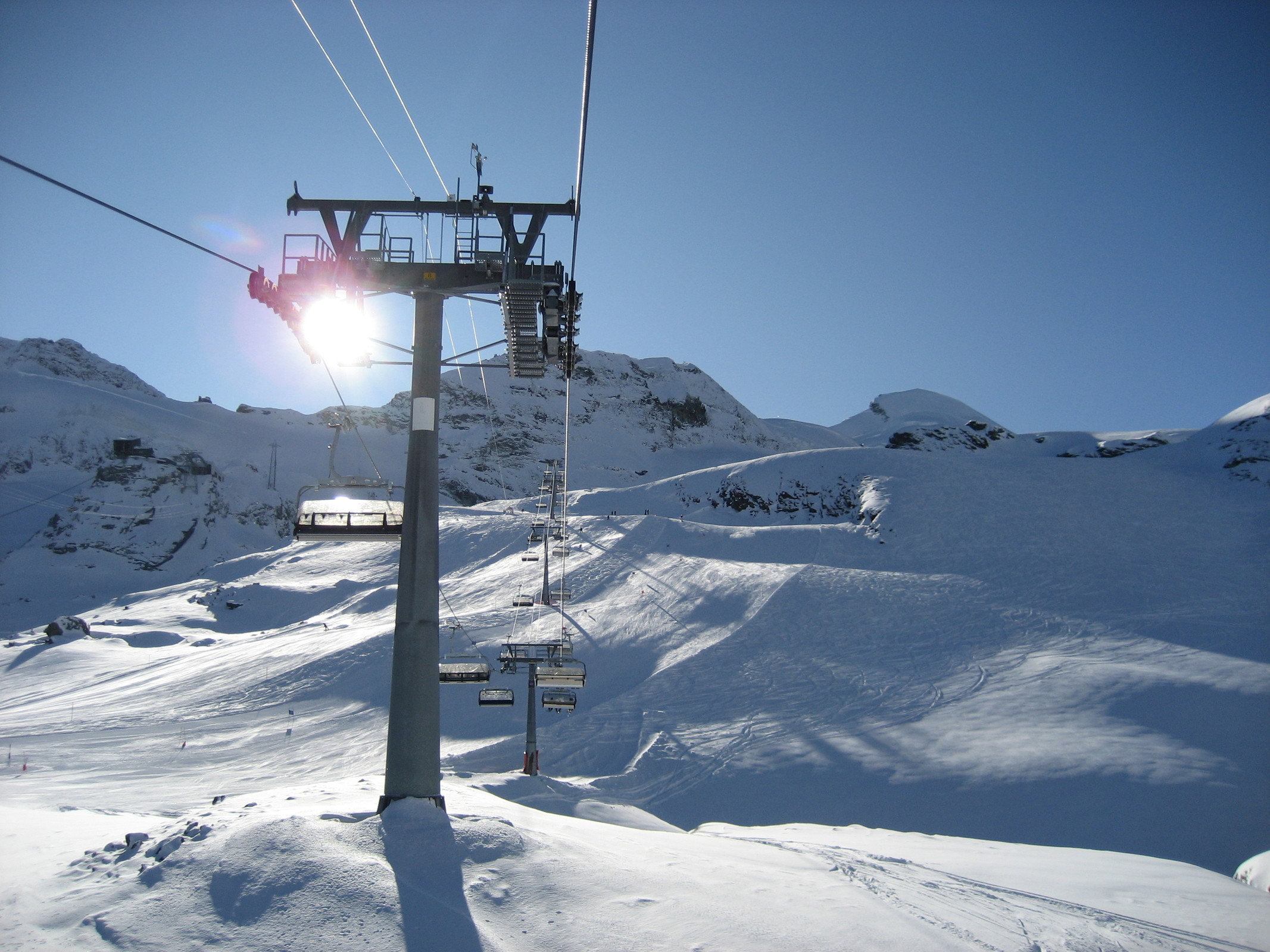 KSB Morenia und Piste 5a Eiskristall