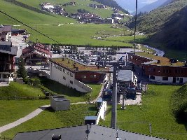 Talstation Sommerberg. Wenig Leute