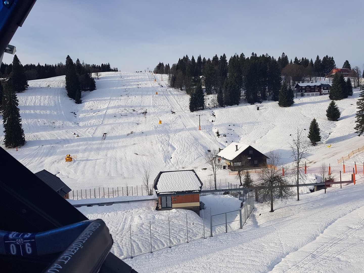 Die Piste am Zeller sieht nicht mehr gut aus.