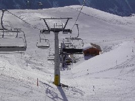 Ebenfalls Talstation der 4SB Corne de Sorebois.