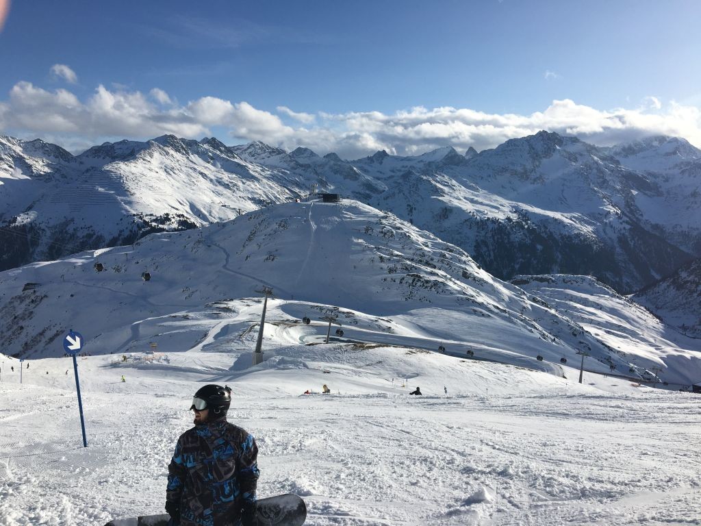 Blick auf den Galzig