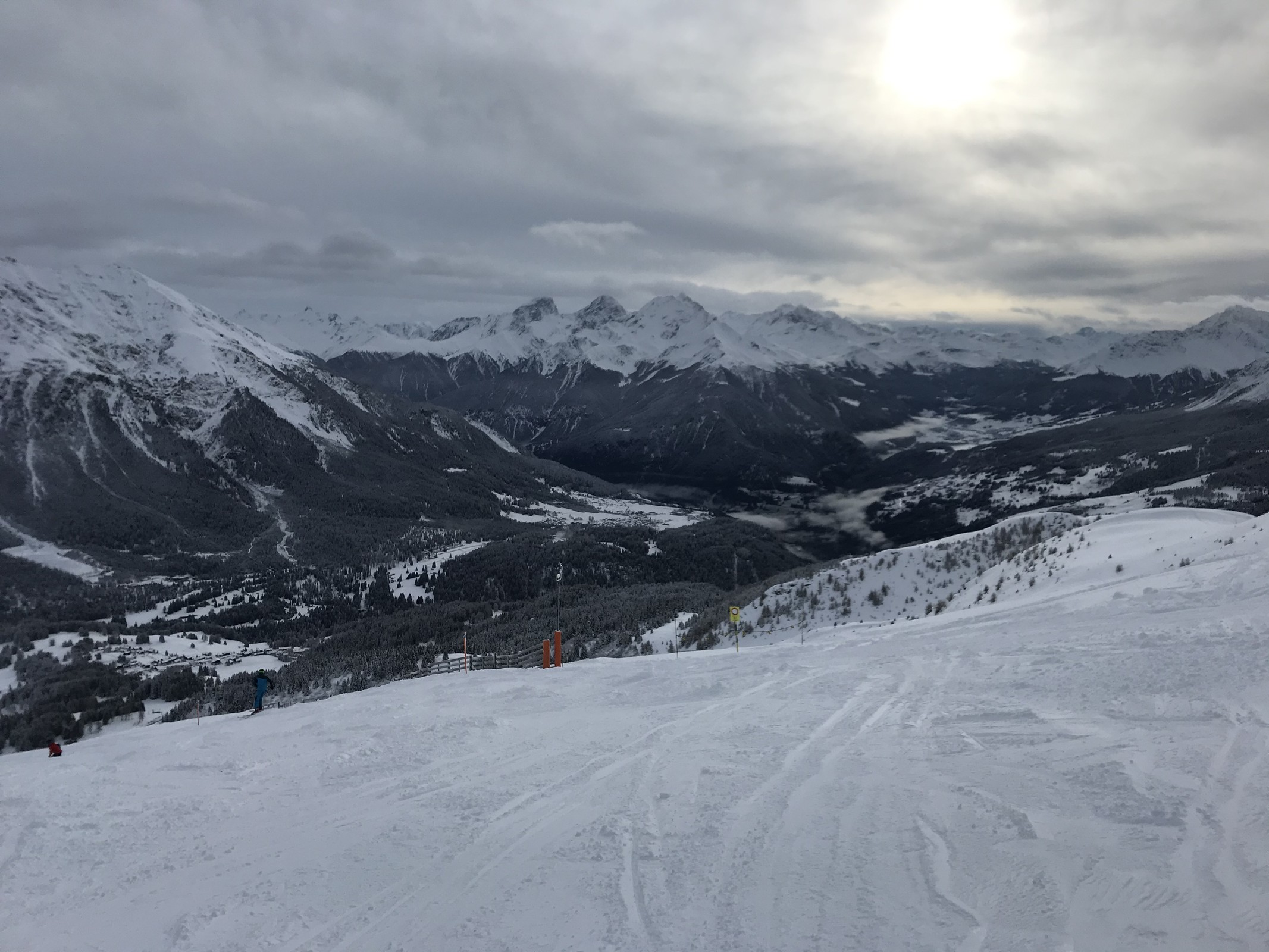 ...während hier die Sonne immer besser durchkommen mag.