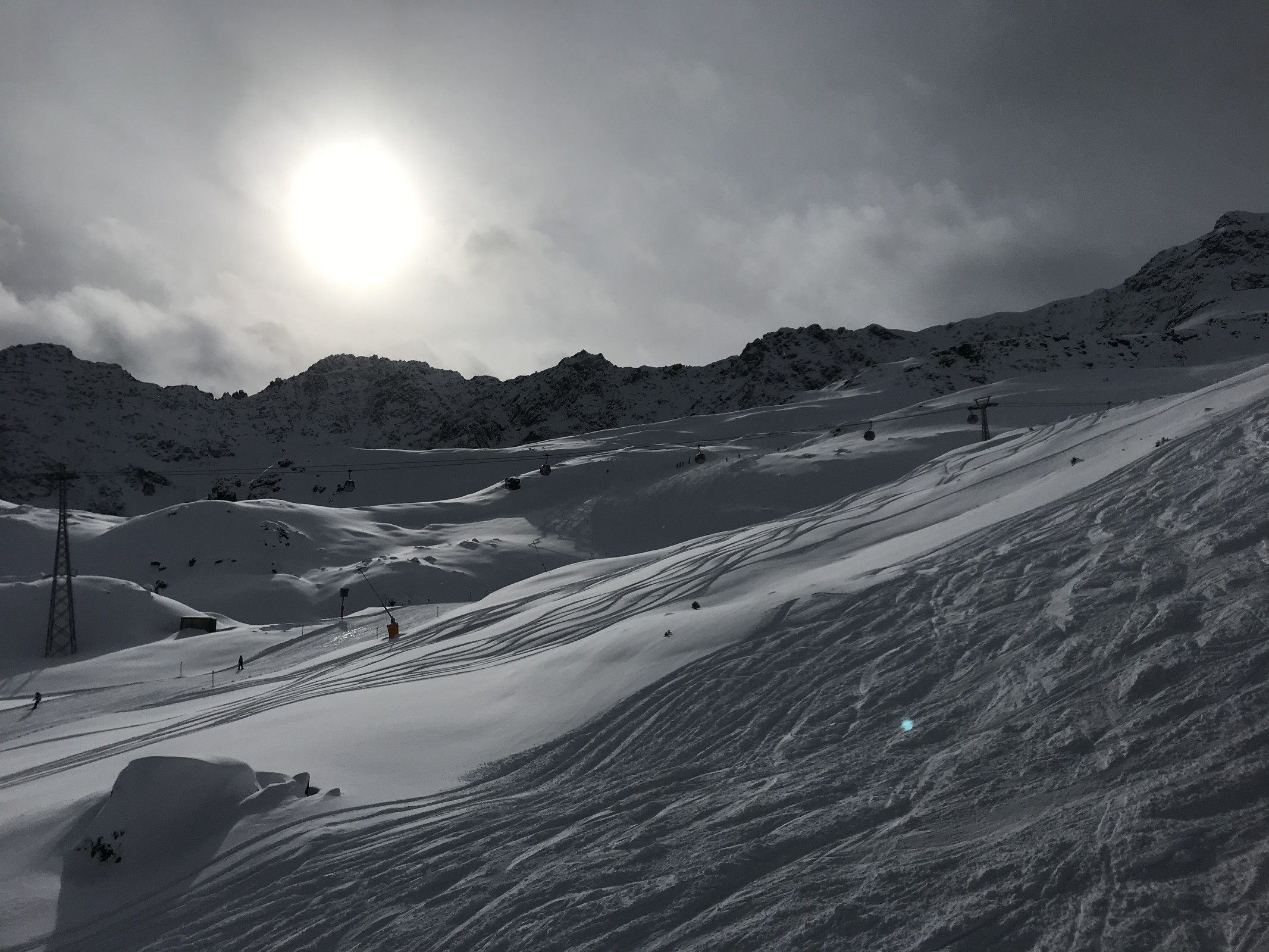 Aber immer noch sonnig!