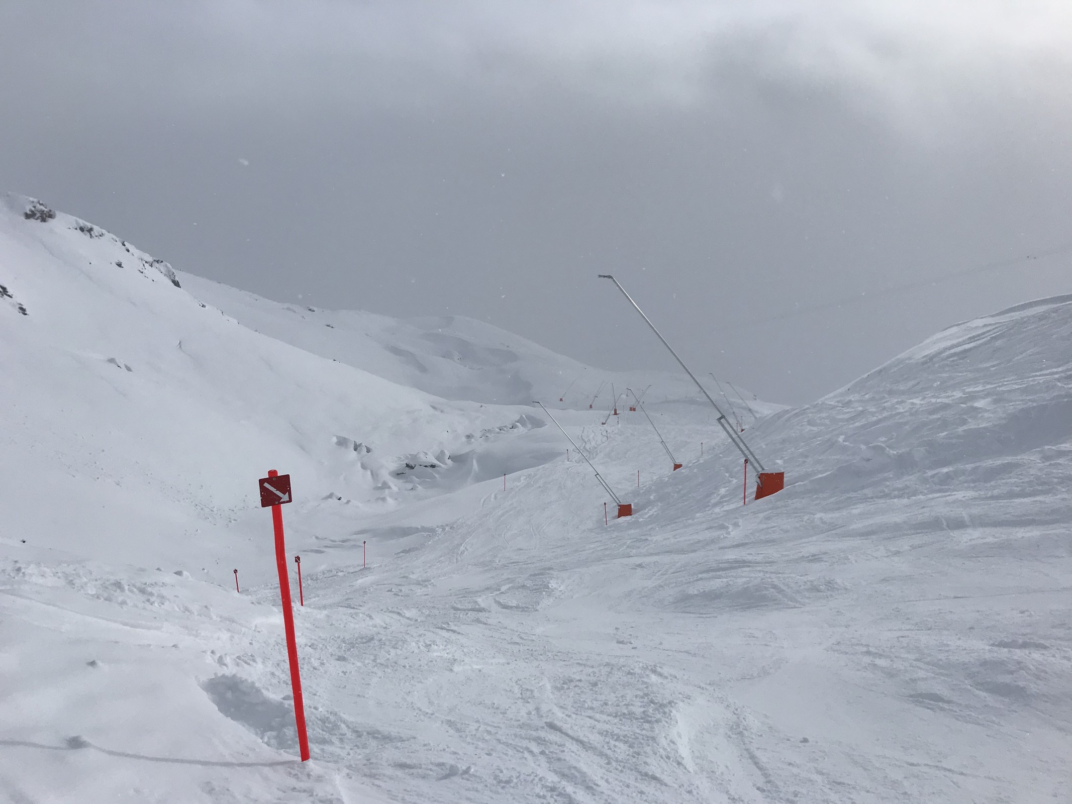 Dafür kämpft die Sonne immer noch! So sieht man wenigstens die vielen Buckel.