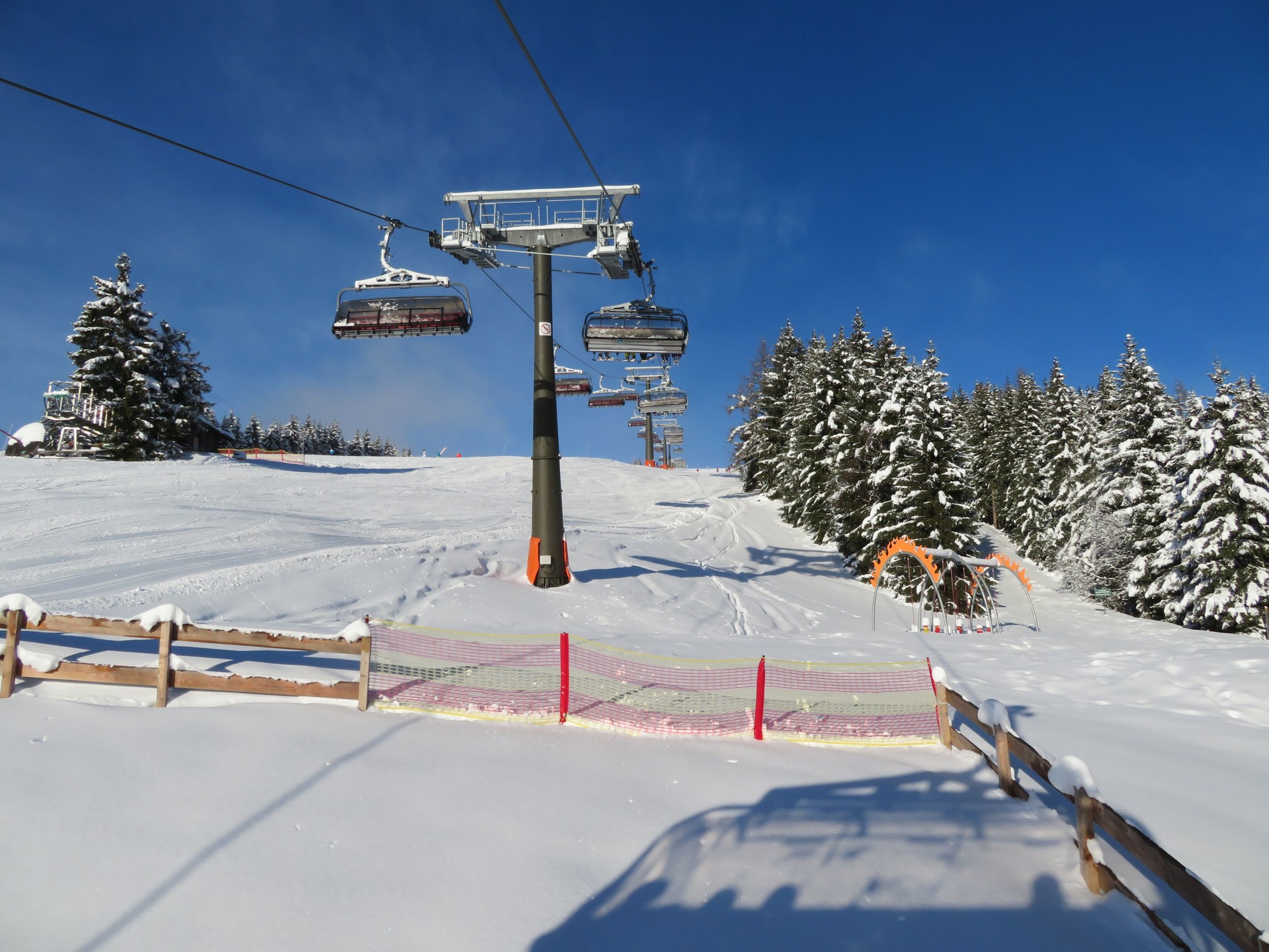 09.55 Uhr: 8-CLD Glocknerwiese direkt nach der Talstation