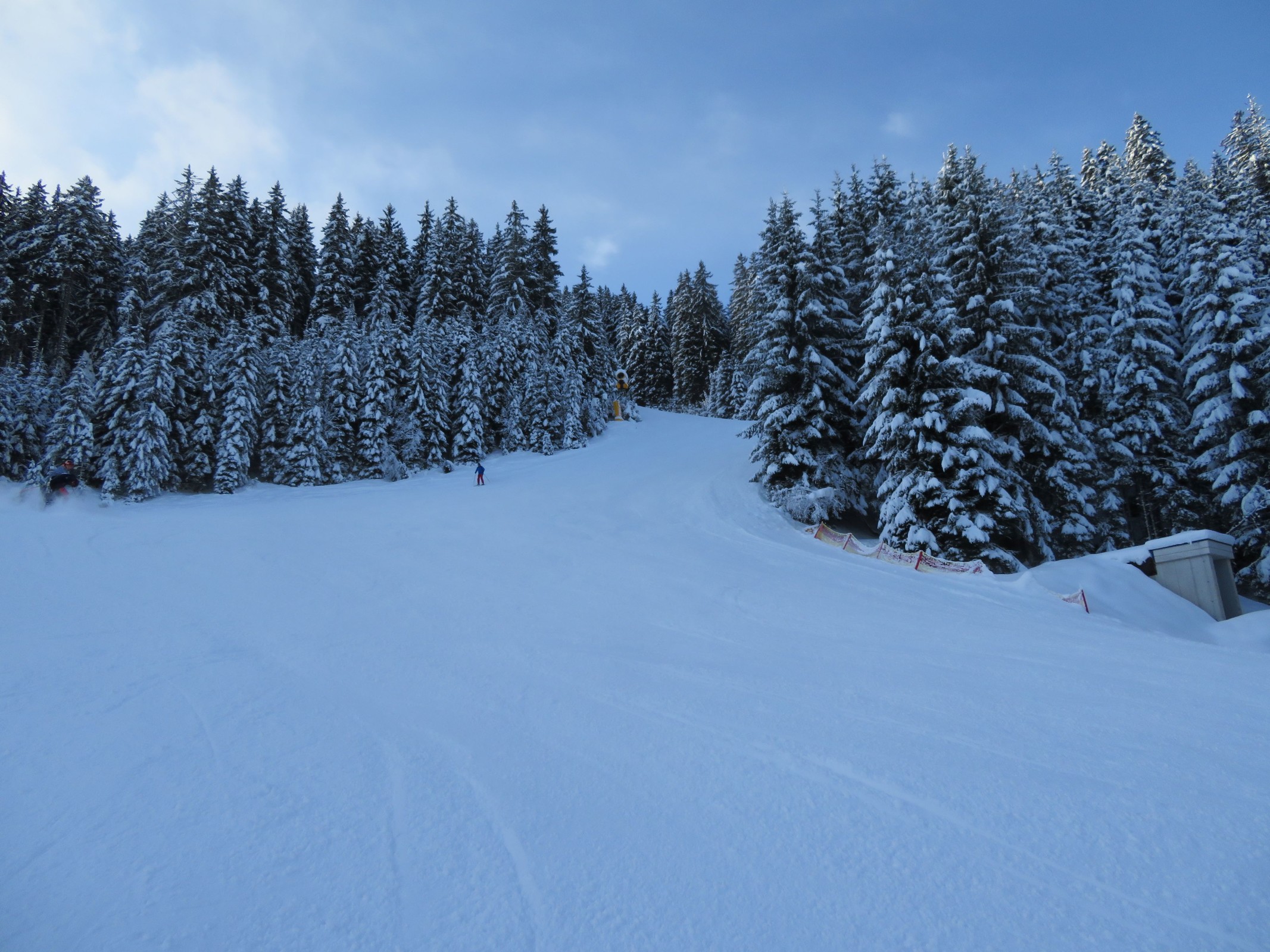 10.15 Uhr: Blick nach oben